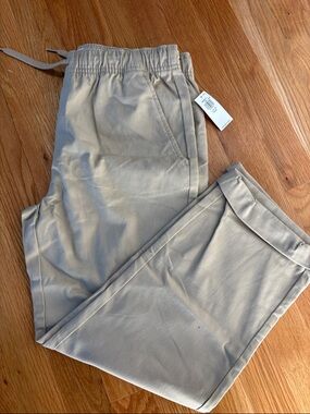 Old Navy Youth Drawstring Chinos Khaki